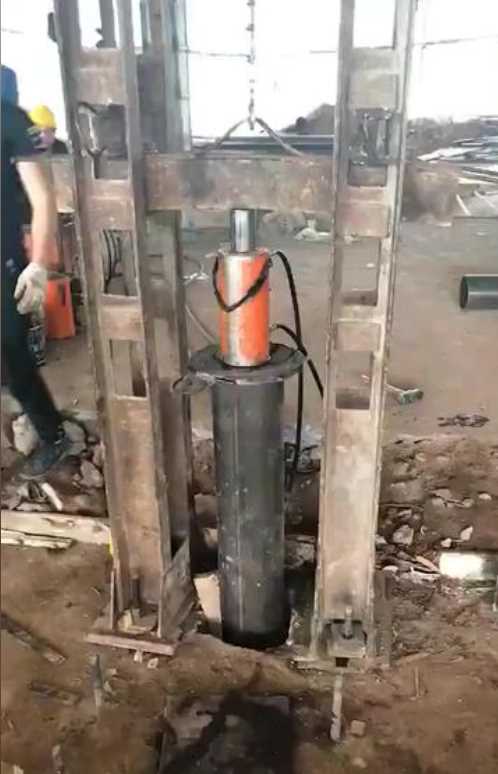 周口鹿邑县钢管桩加固