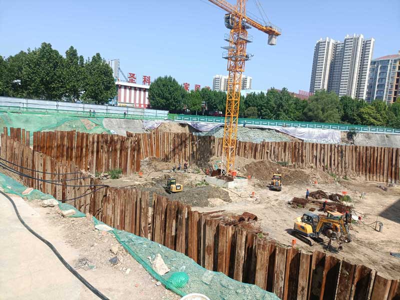 周口鹿邑县钢板桩